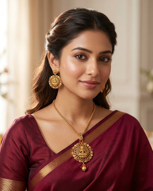 Kamalasana Necklace Set