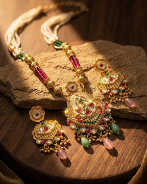 Rajvaibhav Necklace Set