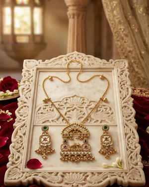 Virasat Gajmukhi Necklace