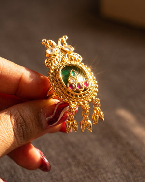 Ratnavali Tassel Ring