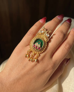 Ratnavali Tassel Ring