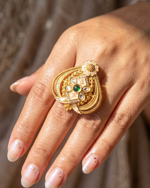 Hridaya Kundan Ring