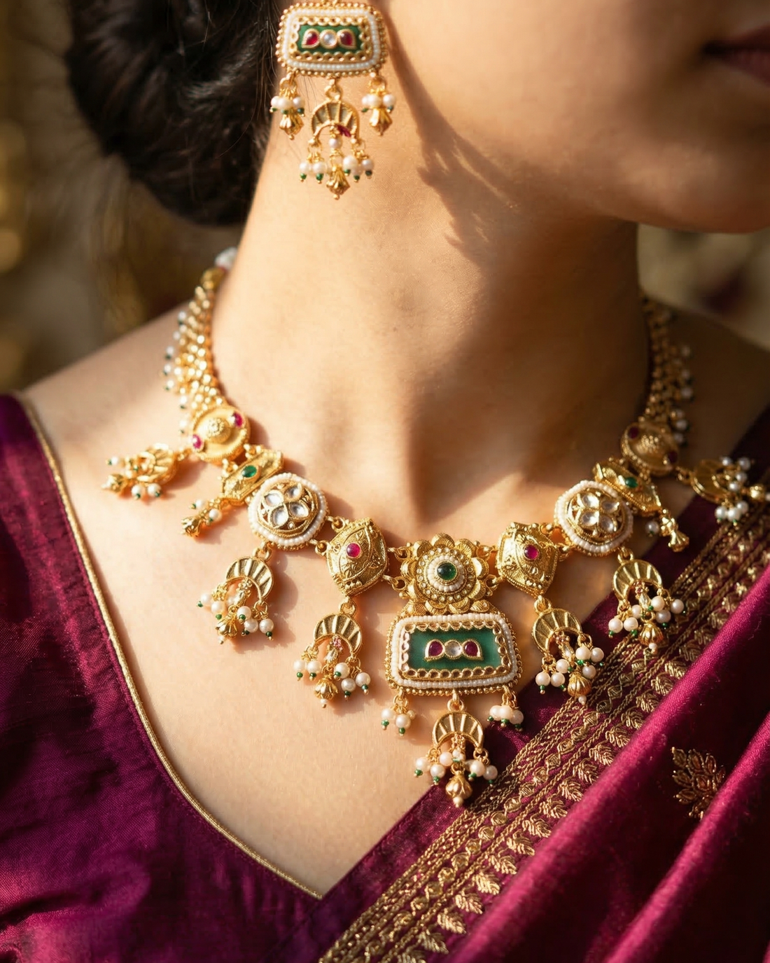 Meherang Necklace Set