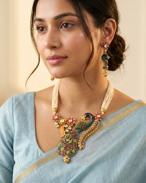 Neelkanth Necklace Set