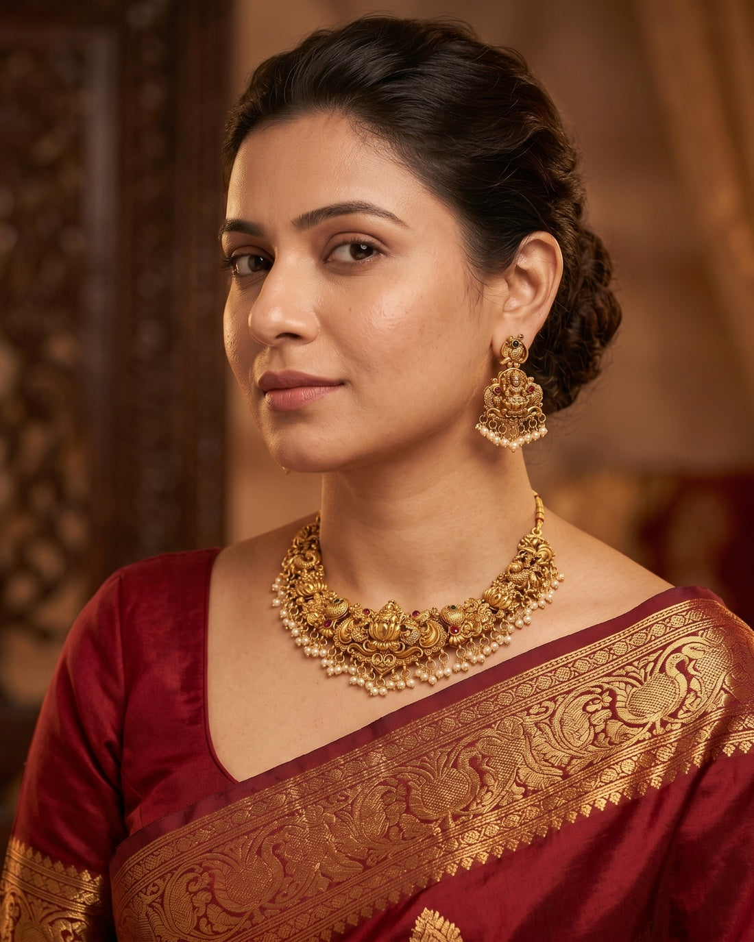 Kamakshi Necklace Set