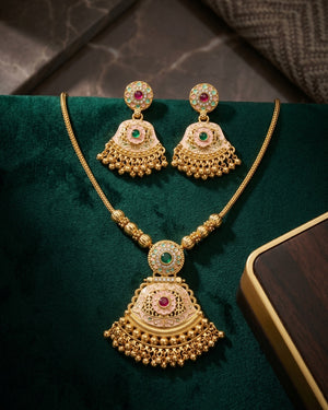 Surya Pankhi Necklace Set