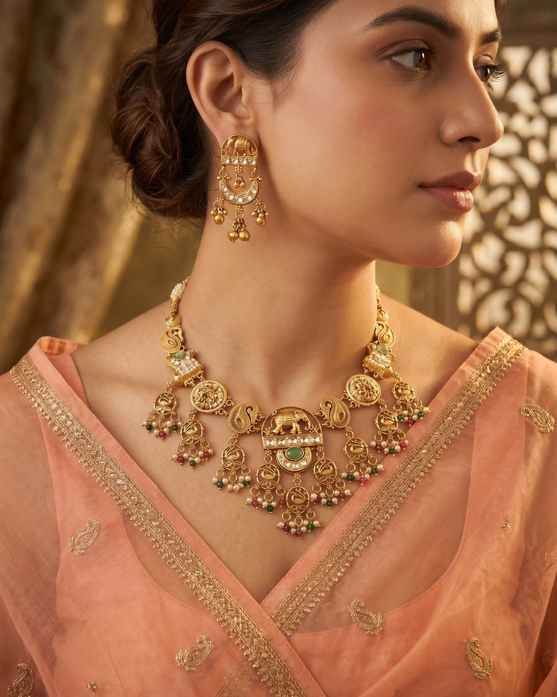 Amravati Necklace Set