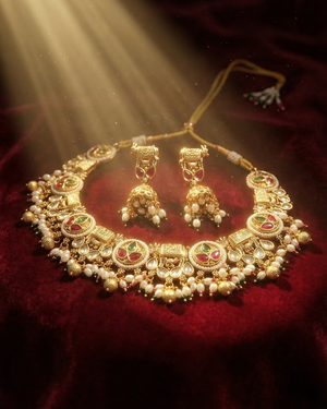 Kamdhenu Necklace Set