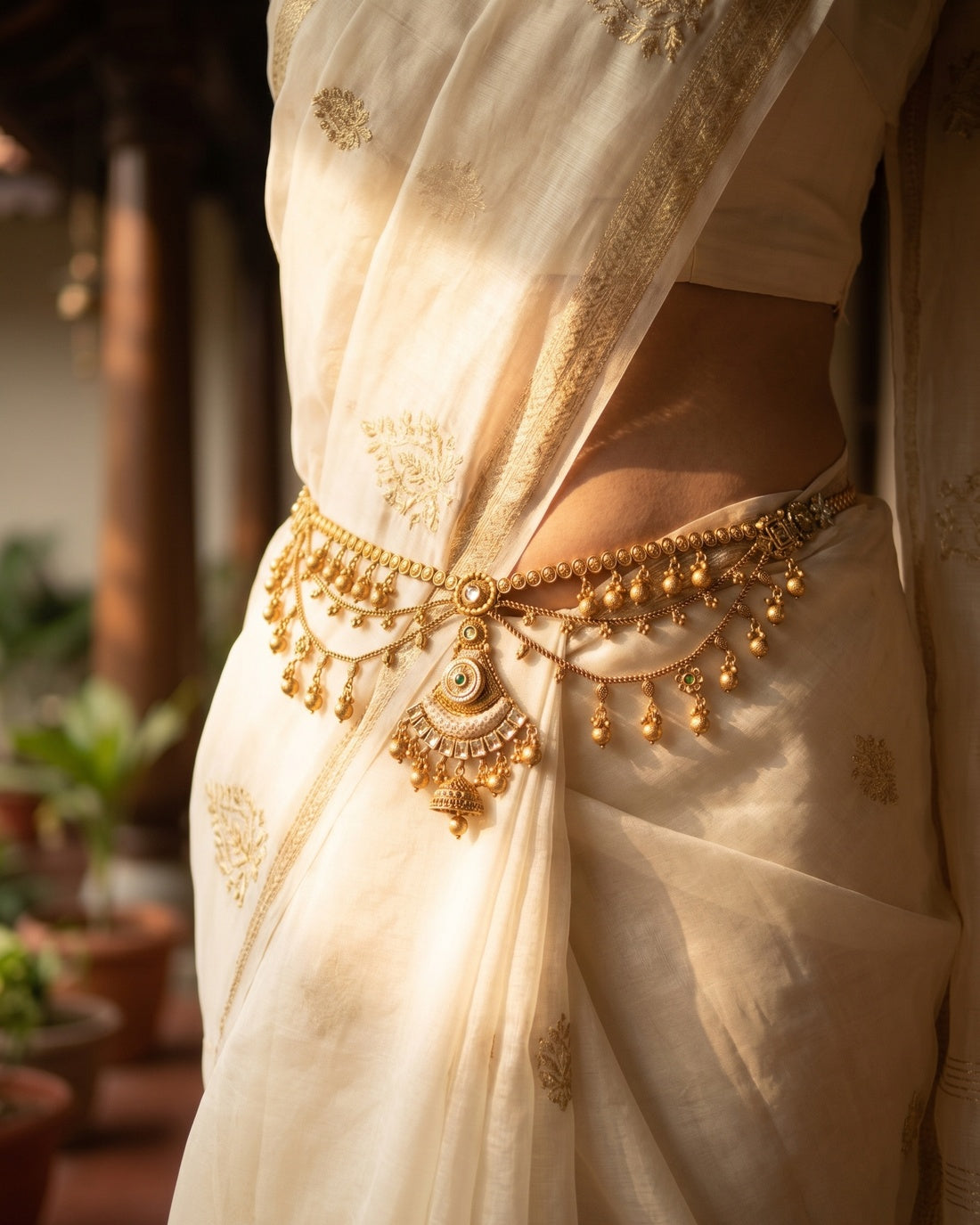 Surajmukhi Layered Kamarband
