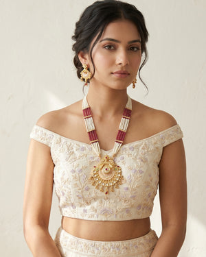 Ratnavali Necklace Set