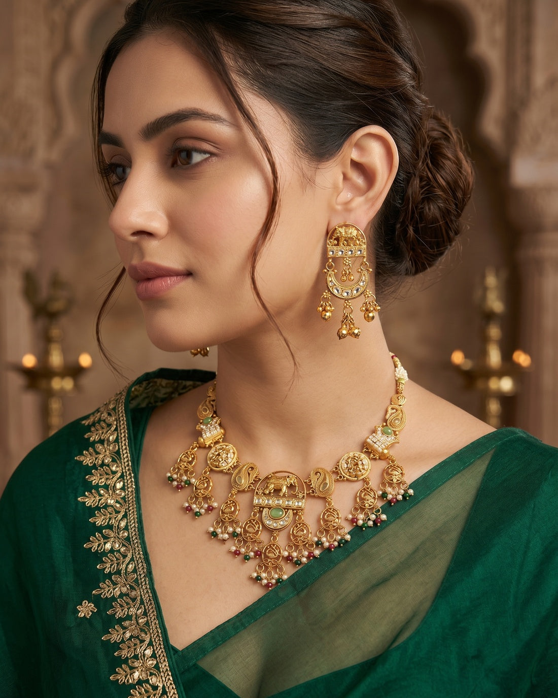 Amravati Necklace Set