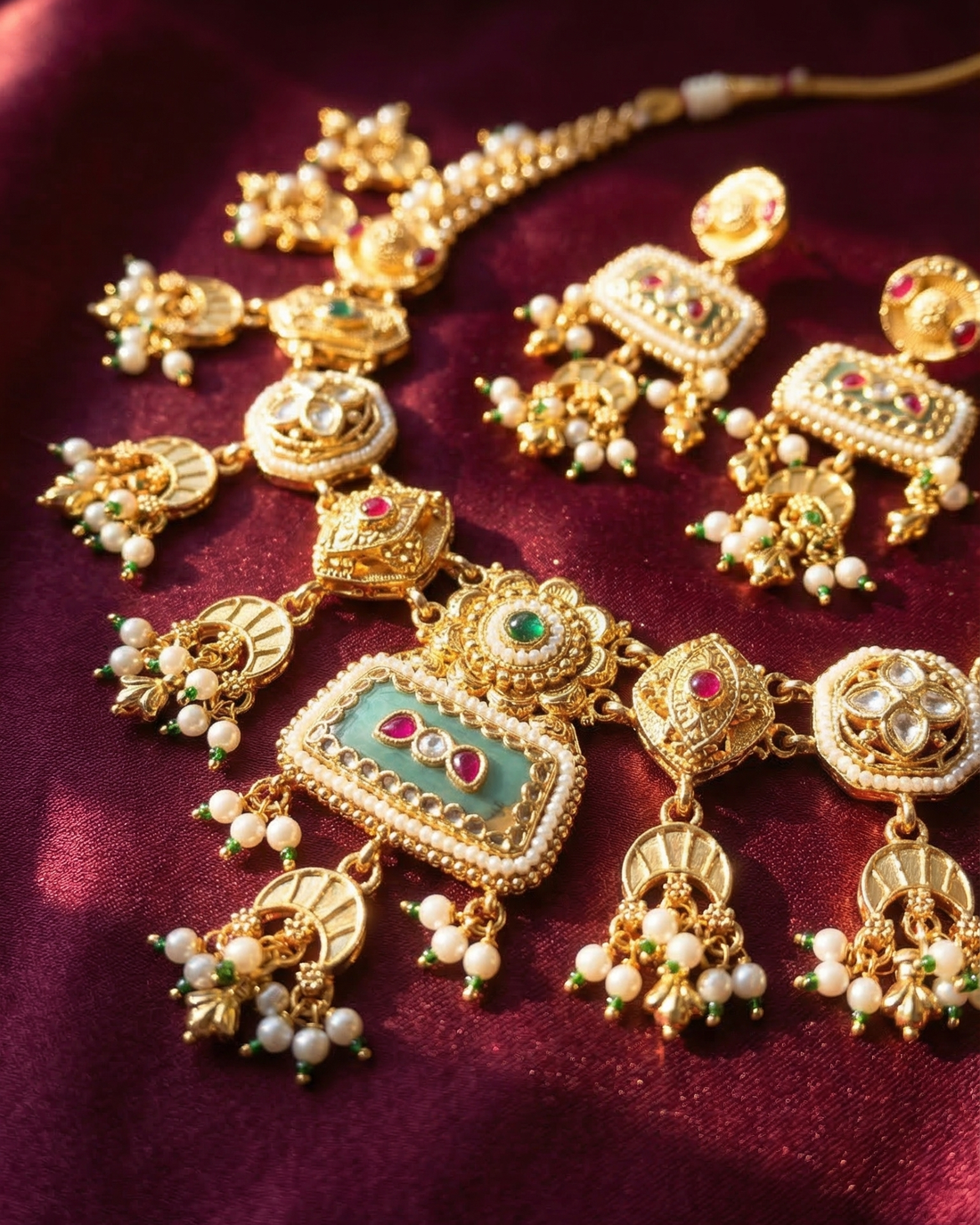 Meherang Necklace Set