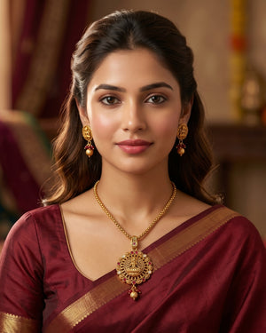 Kamalasana Necklace Set