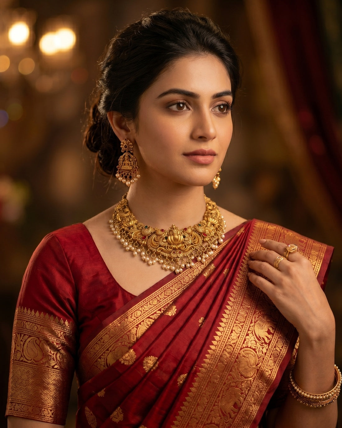Kamakshi Necklace Set