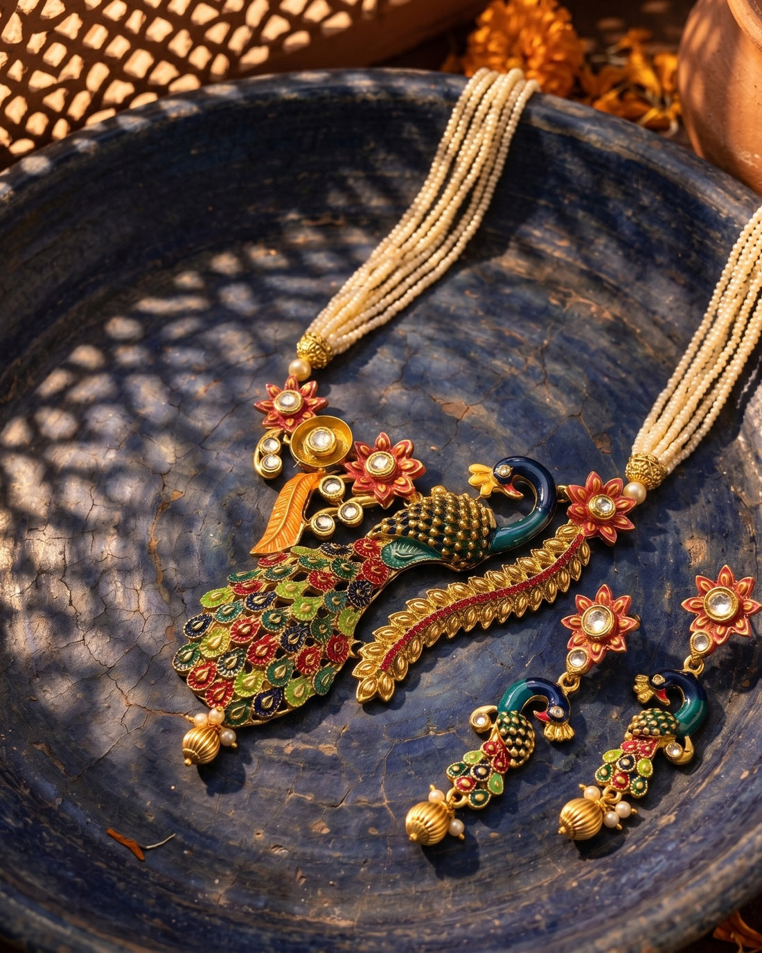 Neelkanth Necklace Set