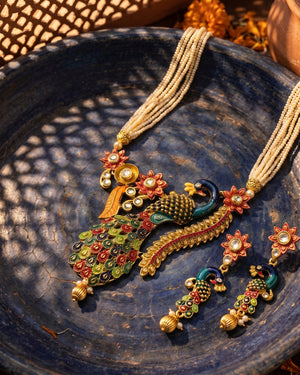 Neelkanth Necklace Set