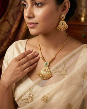Surya Pankhi Necklace Set