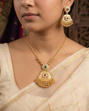 Surya Pankhi Necklace Set