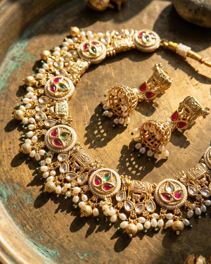 Kamdhenu Necklace Set