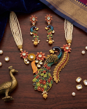 Neelkanth Necklace Set