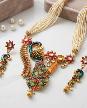 Neelkanth Necklace Set