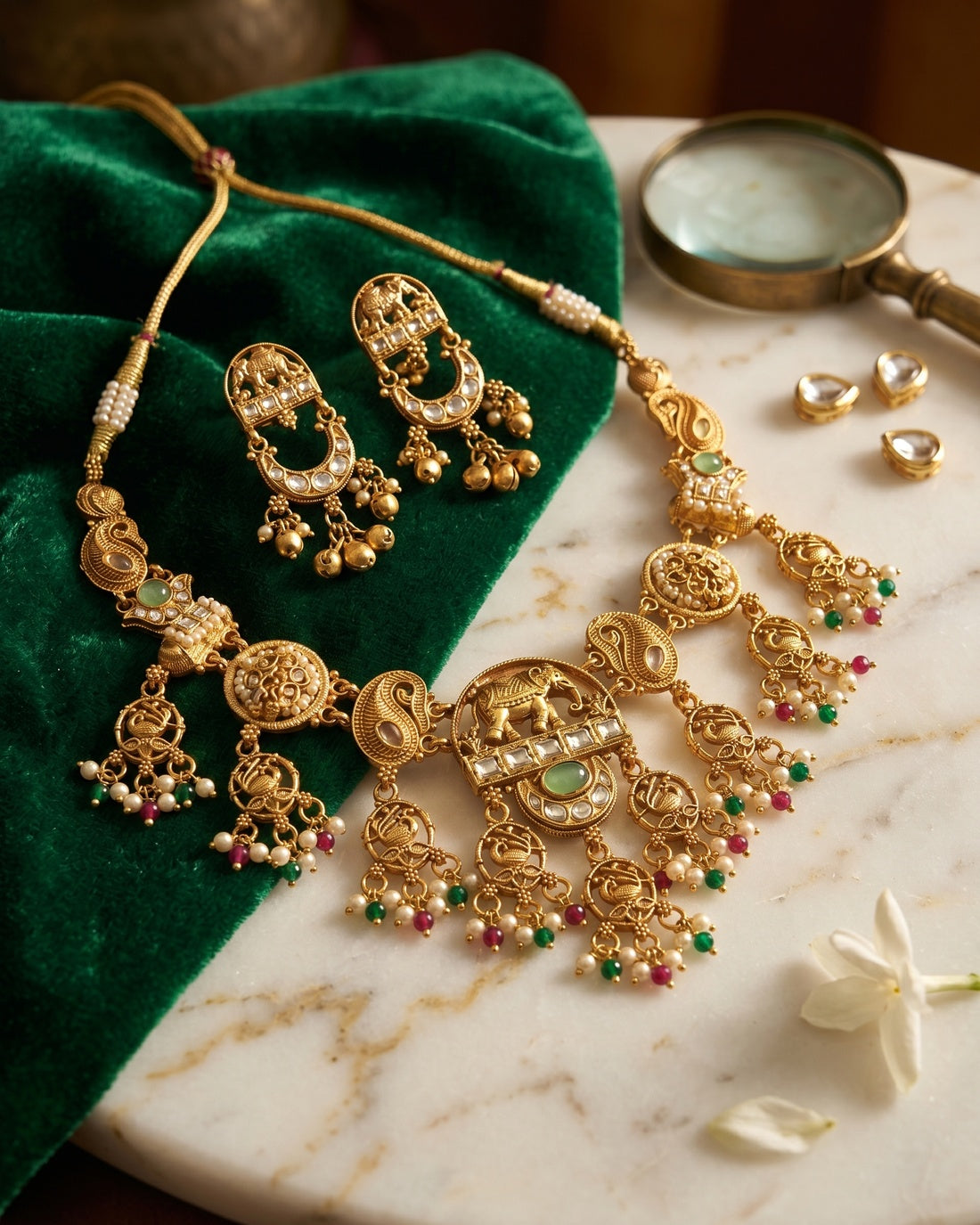 Amravati Necklace Set