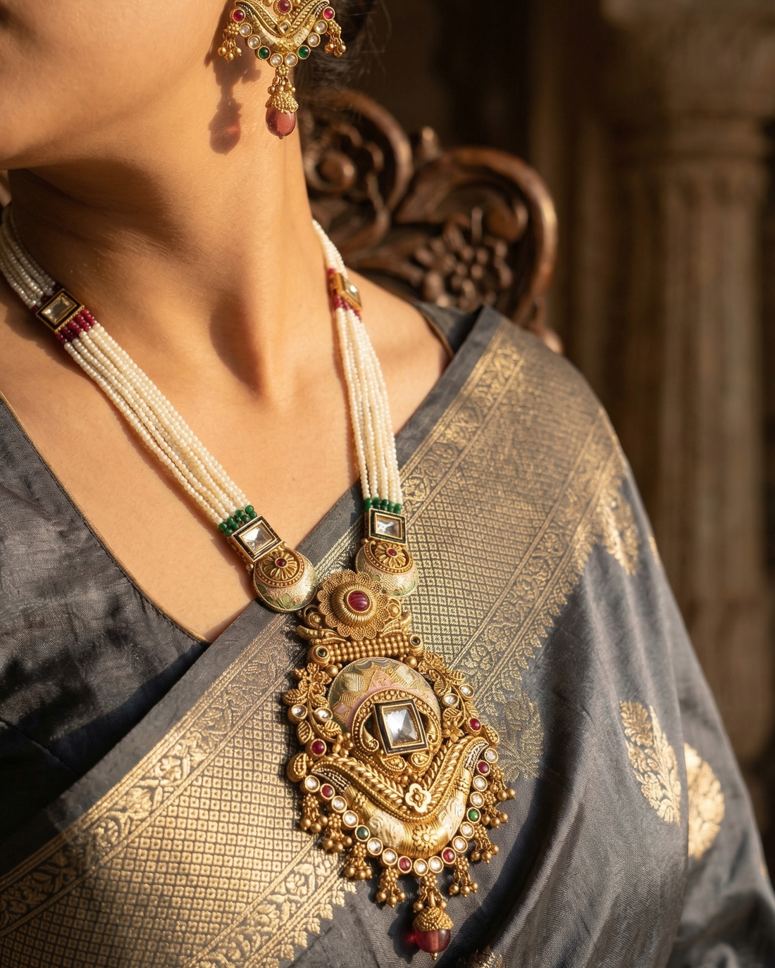 Sheesh Mahal Haar Set