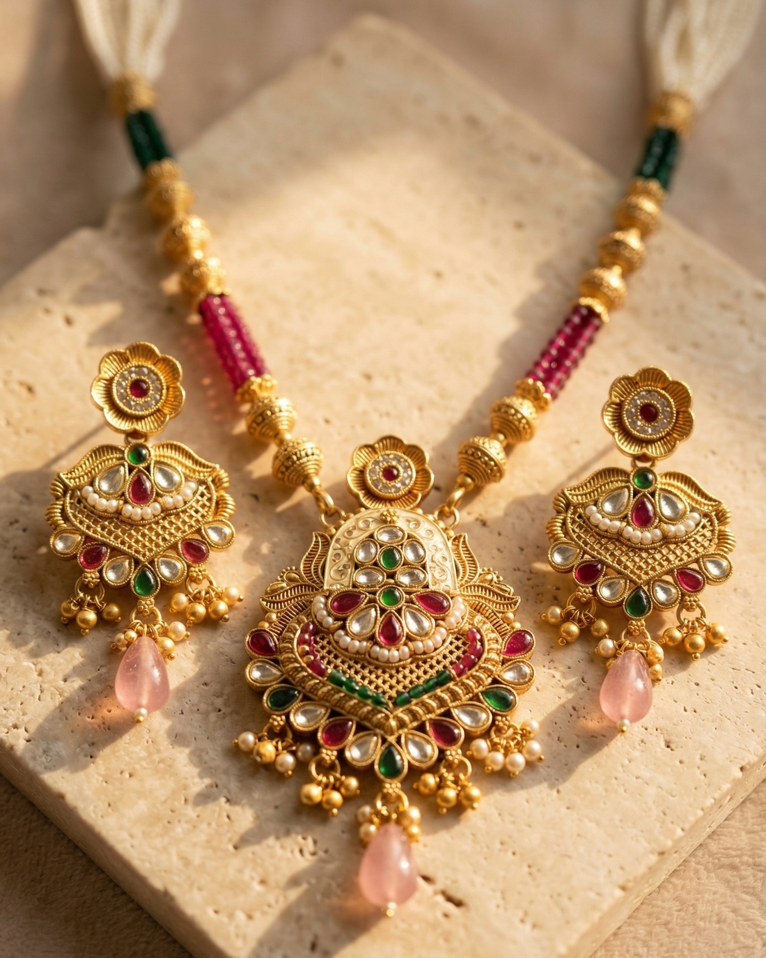 Rajvaibhav Necklace Set