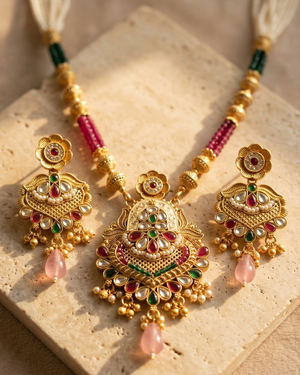 Rajvaibhav Necklace Set