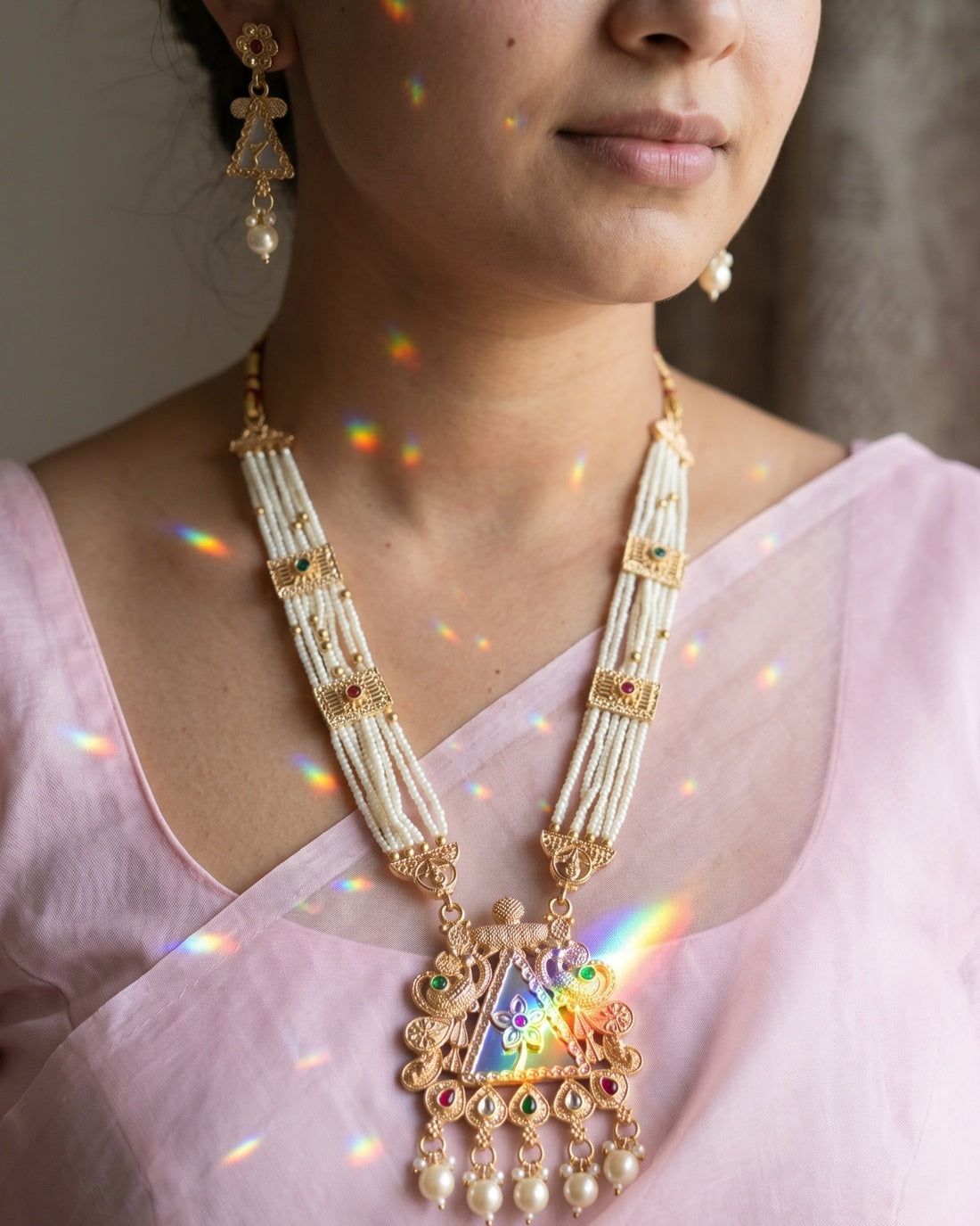 Shweta Pushp Necklace Set