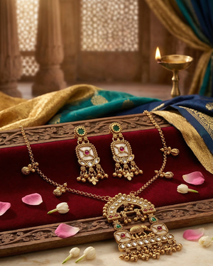Virasat Gajmukhi Necklace